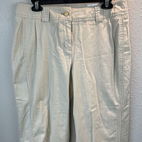 NWT Nine & Co. Weekend Khaki Stretch Pants Size 10 - Picture 2 of 8